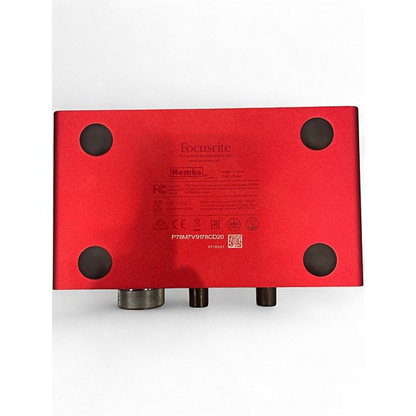 Used Focusrite Scarlett Solo Gen 3 Audio Interface
