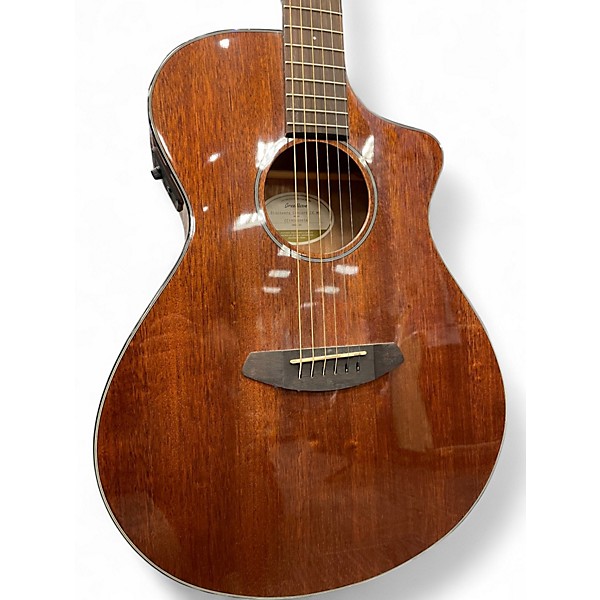 Used Breedlove Discovery Concert Vintage Natural Acoustic Guitar