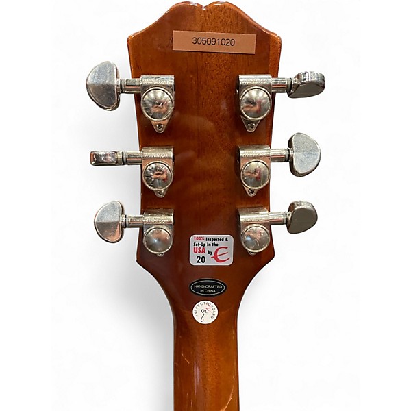 Used Epiphone Les Paul Classic Sunburst Solid Body Electric Guitar