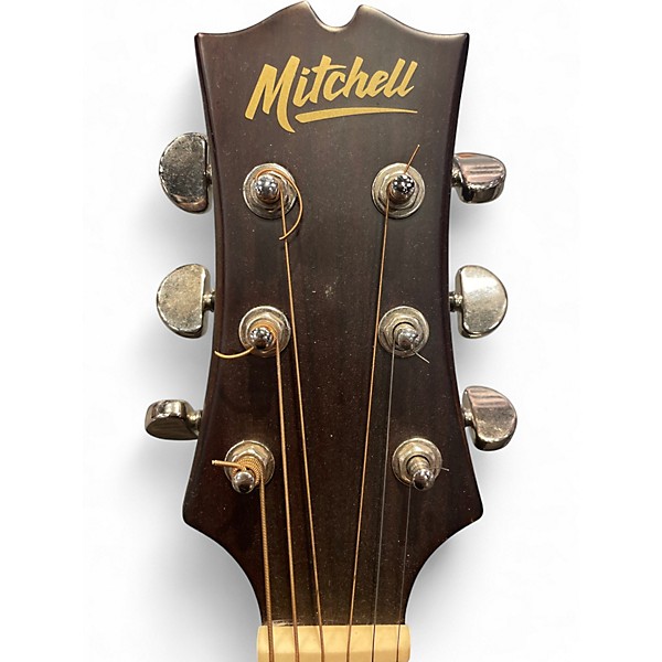 Used Mitchell T333E Mahogany Acoustic Electric Guitar