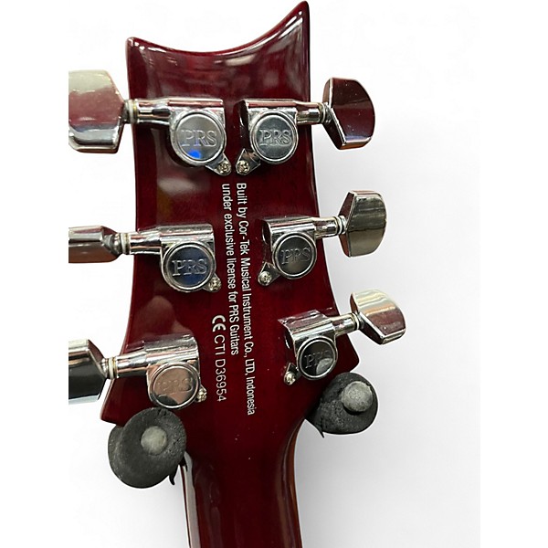 Used 2020s PRS Mira SE Cherry Solid Body Electric Guitar