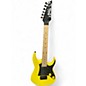 Used Ibanez GDTM21 Mikro METALLIC YELLOW Solid Body Electric Guitar thumbnail