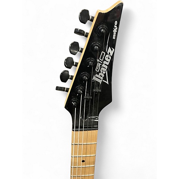 Used Ibanez GDTM21 Mikro METALLIC YELLOW Solid Body Electric Guitar