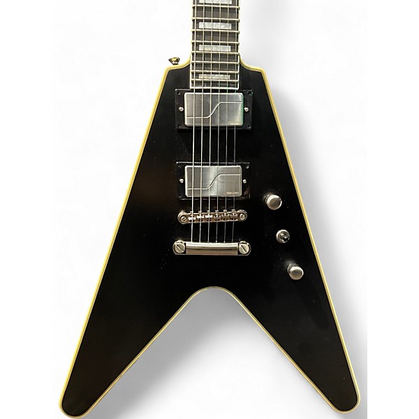 Used Epiphone FLYING V PROPHECY Black Solid Body Electric Guitar
