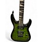 Used Jackson Dinky JS32Q Trans Green Solid Body Electric Guitar
