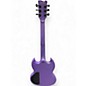 Used Westcreek Racer Double-Cut Matte Purple Solid Body Electric Guitar