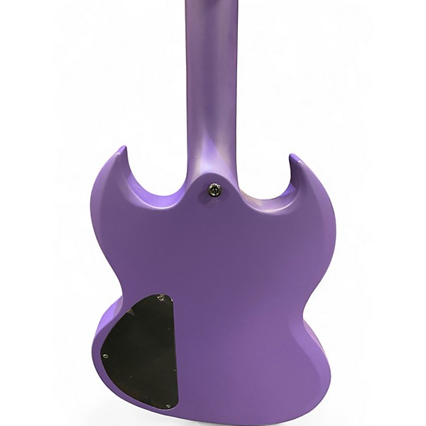 Used Westcreek Racer Double-Cut Matte Purple Solid Body Electric Guitar