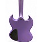Used Westcreek Racer Double-Cut Matte Purple Solid Body Electric Guitar