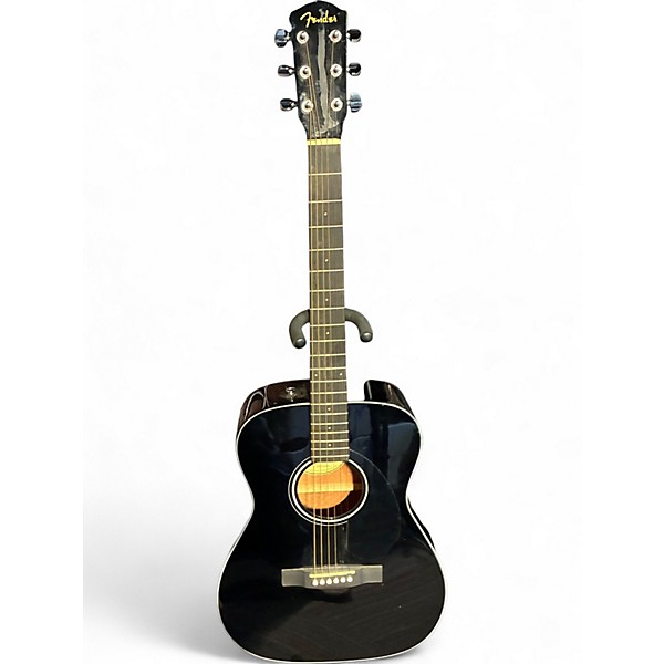 Used Fender CC60S Black Acoustic Guitar