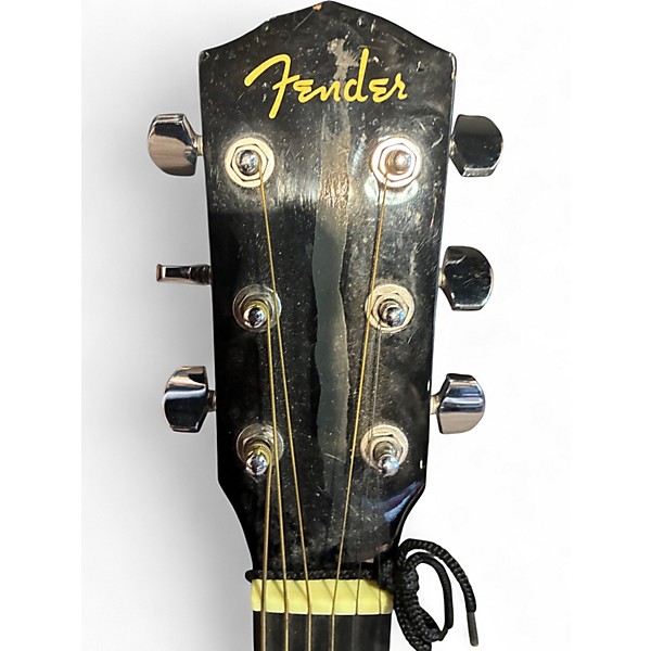 Used Fender CC60S Black Acoustic Guitar
