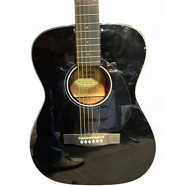 Used Fender CC60S Black Acoustic Guitar