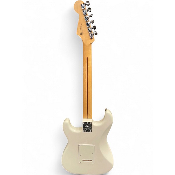 Used Fender Player Stratocaster Polar White Solid Body Electric Guitar