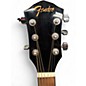 Used Fender FA135CE Concert Black Acoustic Electric Guitar
