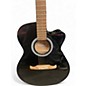 Used Fender FA135CE Concert Black Acoustic Electric Guitar