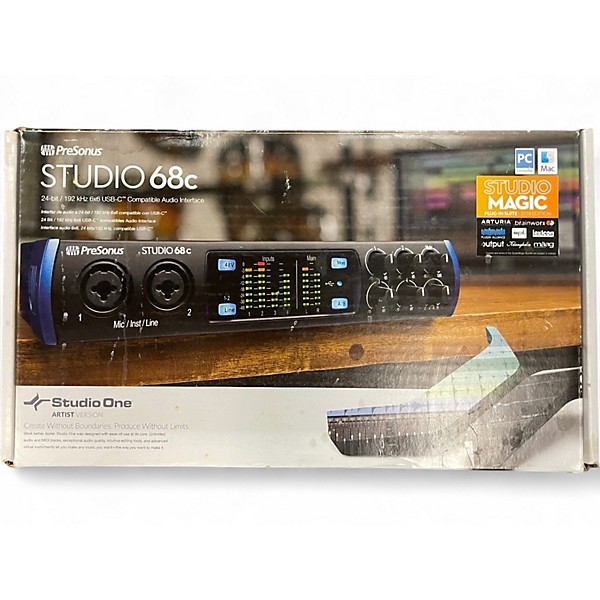 Used PreSonus STUDIO 68C Audio Interface