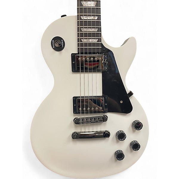 Used Gibson Les Paul Modern Studio Worn White Solid Body Electric Guitar