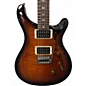 Used PRS SE Custom 24 Black Gold Sunburst Solid Body Electric Guitar