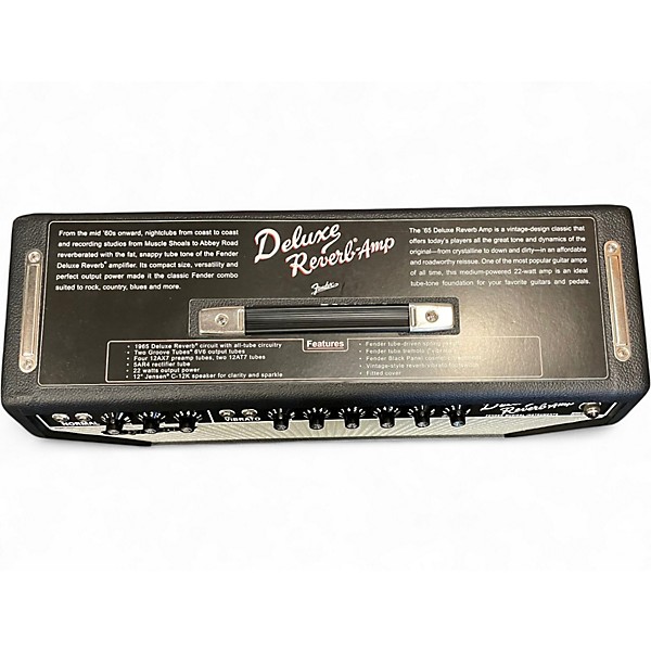Used Fender 1965 Deluxe Reverb 22W Tube Guitar Amp Head
