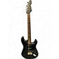 Used Miscellaneous PARTSCASTER Worn Black Solid Body Electric Guitar thumbnail