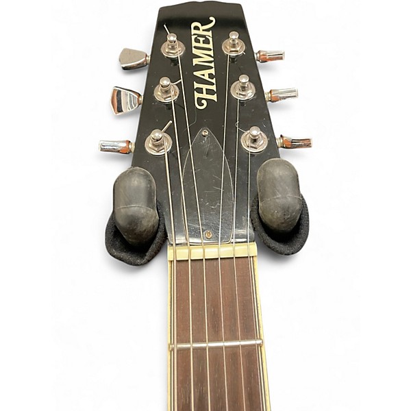 Used Hamer JZ5 Natural Hollow Body Electric Guitar