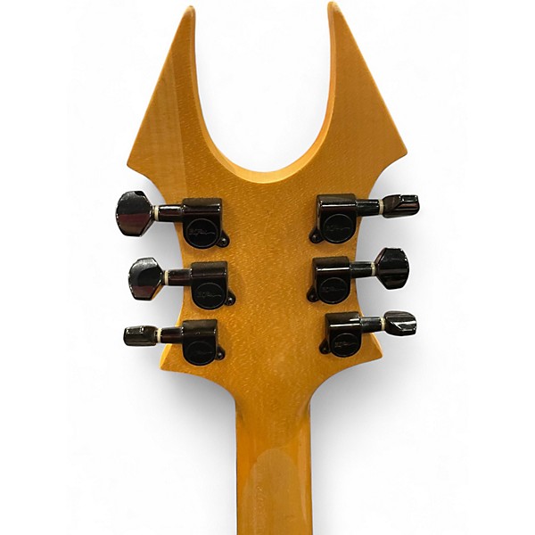 Used B.C. Rich ASOBO Avenge Son Of Beast Black with Red Solid Body Electric Guitar