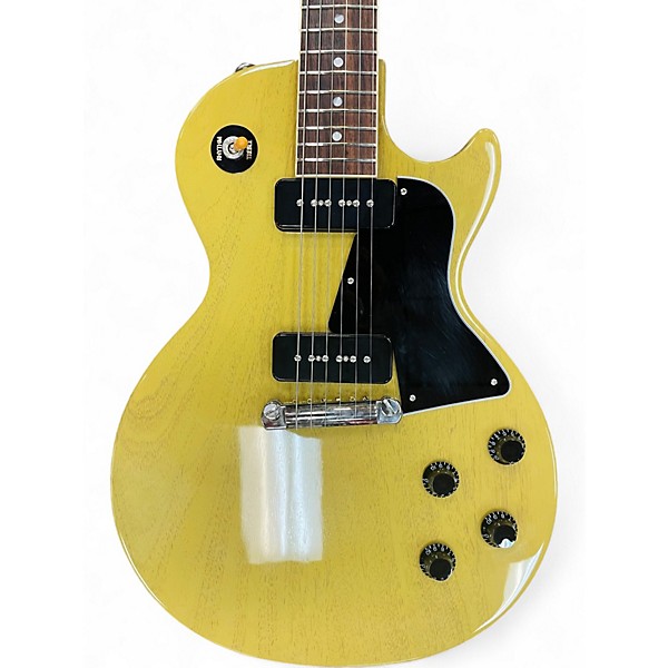 Used Gibson Les Paul Special p90 TV Yellow Solid Body Electric Guitar