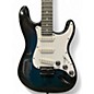 Used Lyx Pro S TYPE Trans Blue Solid Body Electric Guitar