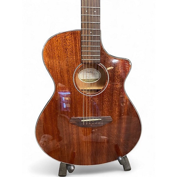 Used Breedlove Discovery Concert CE MH Natural Acoustic Electric Guitar
