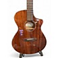Used Breedlove Discovery Concert CE MH Natural Acoustic Electric Guitar
