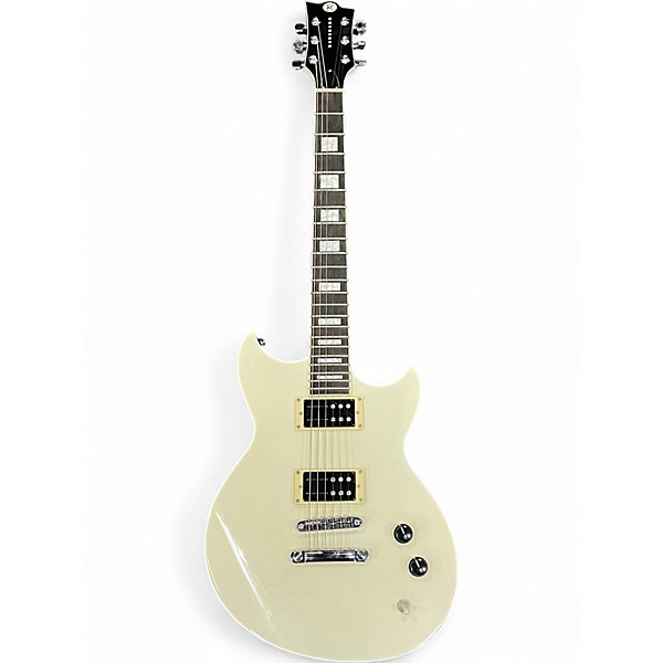 Used Reverend ROBIN FINCK SIGNATURE W/ CASE Ice White Solid Body Electric Guitar