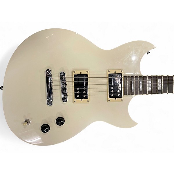 Used Reverend ROBIN FINCK SIGNATURE W/ CASE Ice White Solid Body Electric Guitar