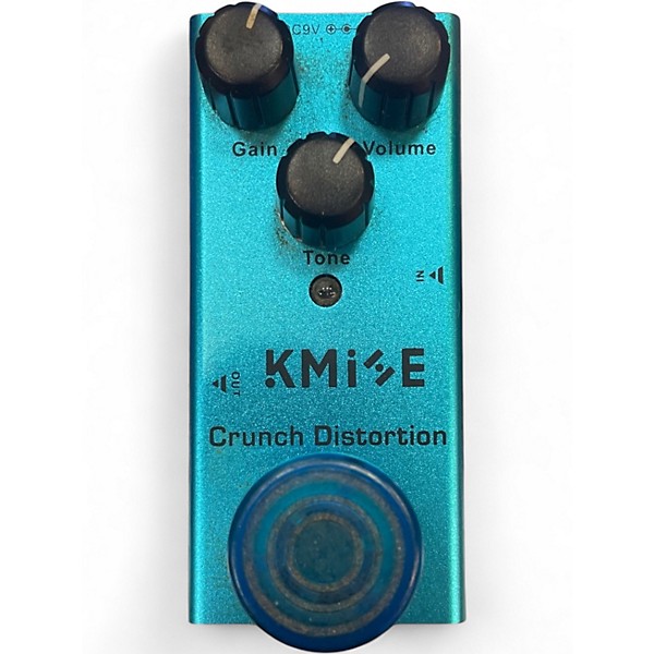 Used Kmise CRUNCH DISTORTION Effect Pedal