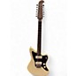 Used Squier Paranormal Jazzmaster XII Vintage White Solid Body Electric Guitar thumbnail