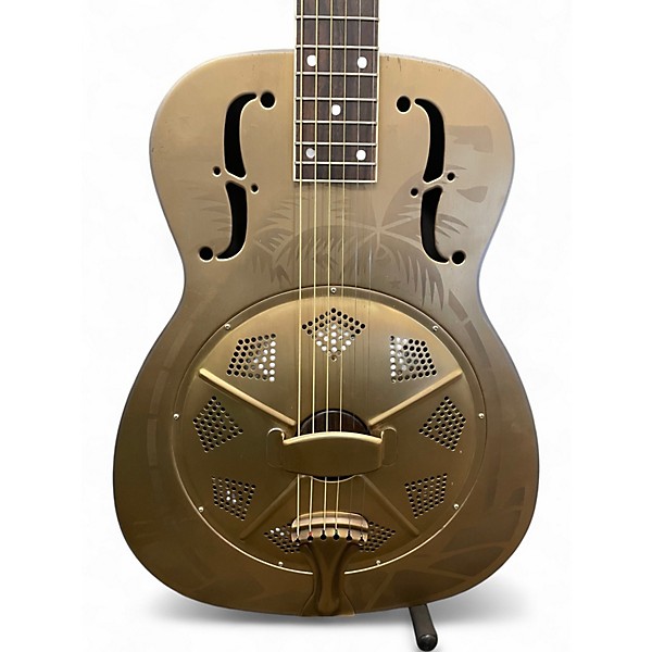 Used Imperial ROYALL PALMULATOR RESONATOR BRASS Resonator Guitar