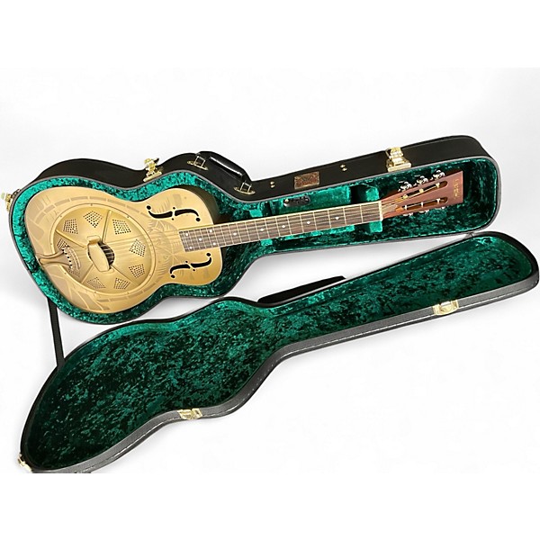 Used Imperial ROYALL PALMULATOR RESONATOR BRASS Resonator Guitar