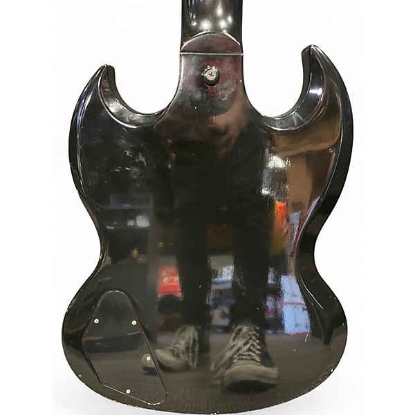 Used Gibson SG Standard Black Solid Body Electric Guitar