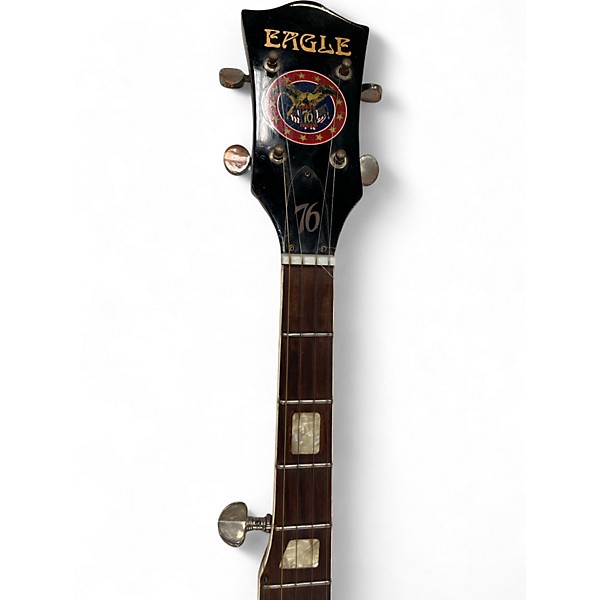 Used Eagle 5-string banjo red natural Banjo