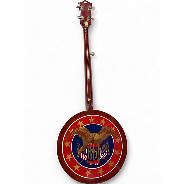 Used Eagle 5-string banjo red natural Banjo