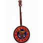 Used Eagle 5-string banjo red natural Banjo
