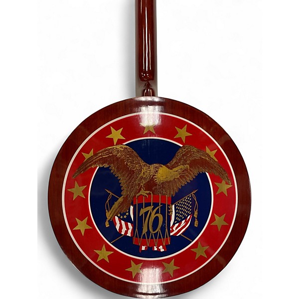 Used Eagle 5-string banjo red natural Banjo