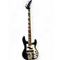 Used Jackson X SERIES CONCERT Black and White Electric Bass Guitar thumbnail