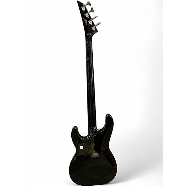 Used Jackson X SERIES CONCERT Black and White Electric Bass Guitar