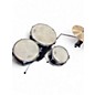 Used GP Percussion 4 Piece GP75SV Blue Drum Kit