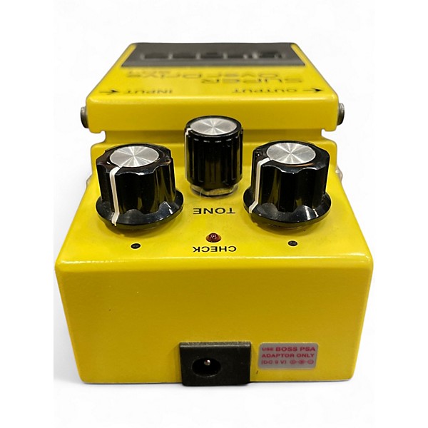 Used BOSS SD1 Super Overdrive Effect Pedal