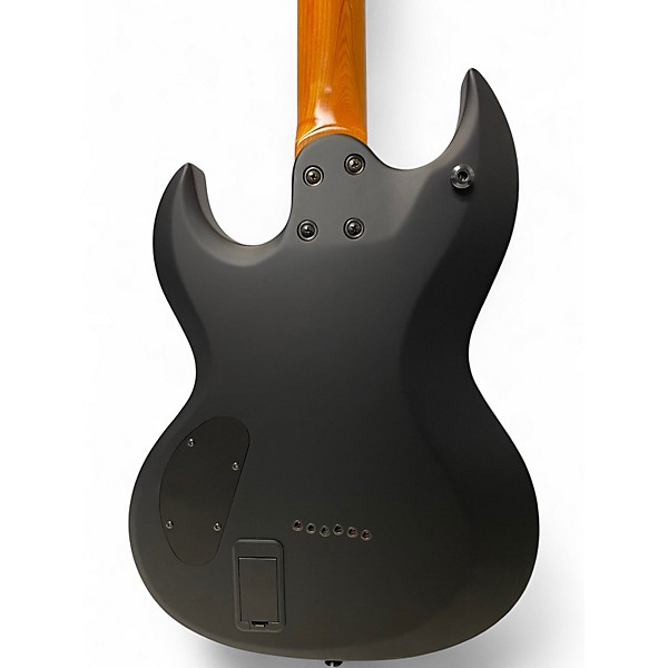 Used Schecter Guitar Research Demon S-II Satin Black Solid Body Electric Guitar