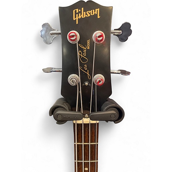 Used Gibson Les Paul Junior Tribute DC Bass Blue Electric Bass Guitar