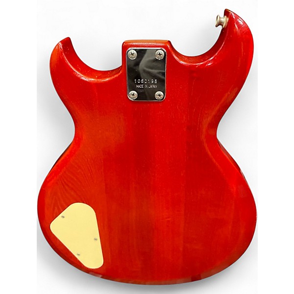 Used Aria Pro Ii CSB-300 Red Stain Electric Bass Guitar