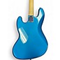 Used 2024 Fender Standard Jazz Bass Blue Electric Bass Guitar