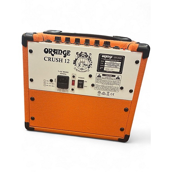 Used Orange Amplifiers Crush 12 Guitar Combo Amp
