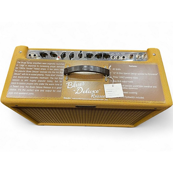 Used Fender Blues Deluxe Reissue 40W 1x12 Tube Guitar Combo Amp